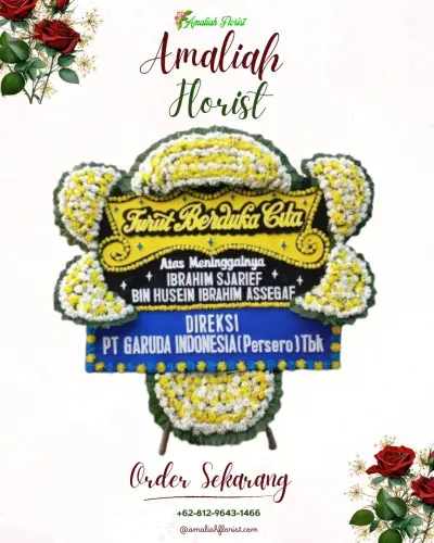 Papan Bunga Duka di Ciandur