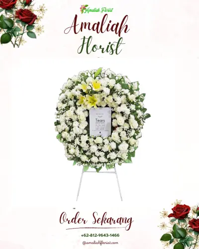 Krans Bunga Duka Cita di Ciandur